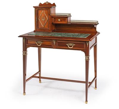 Neo-Classical revival lady’s desk, - Mobili