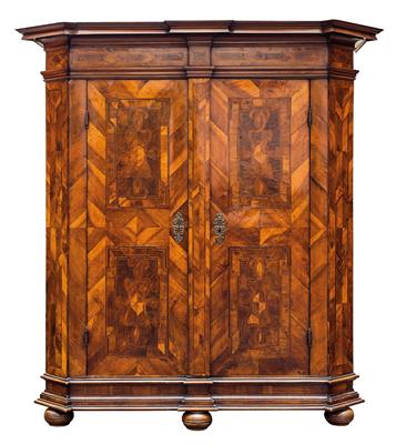 Baroque hall cupboard, - Furniture