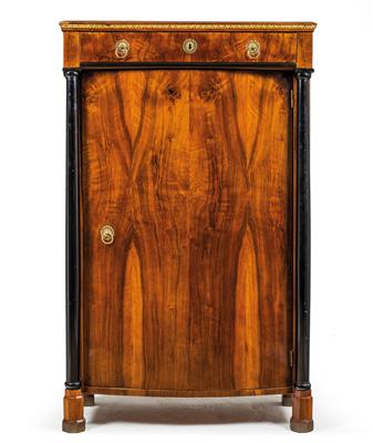 Biedermeier pier cabinet, - Furniture