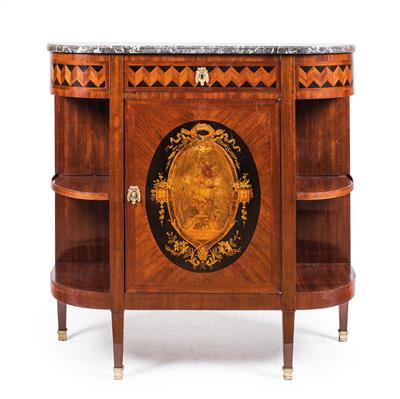 Neo-Classical French salon or pier cabinet, - Furniture