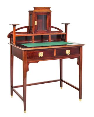 Art Nouveau writing desk, - Furniture