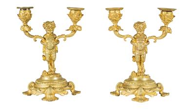 Pair of small table lamps, - Mobili