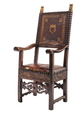 Renaissance armchair, - Nábytek, koberce