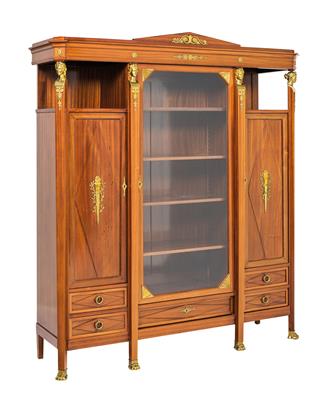 Important Neo-Classical salon cabinet, - Furniture