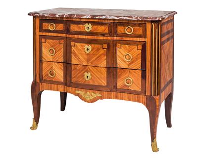 Salon chest of drawers in Transition style, - Nábytek, koberce