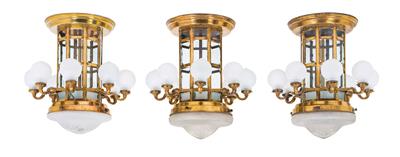 Set of three ceiling lamps, - Nábytek, koberce