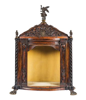 Late Baroque niche cabinet, - Nábytek, koberce