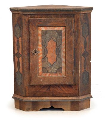 Rustic corner cabinet, - Rustikální nábytek