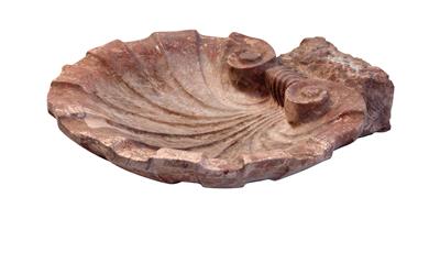 Large shell-shaped water basin, - Rustic Furniture