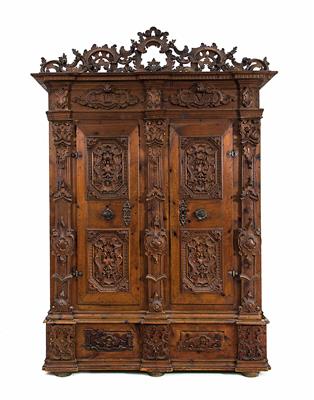 Museum quality Pinzgau rustic cabinet, - Rustikální nábytek