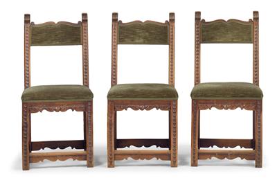 Set of 6 armchairs, - Rustikální nábytek