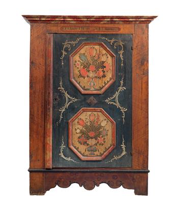 Tyrolean rustic cabinet, - Rustikální nábytek