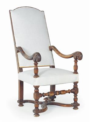 Baroque armchair, - Mobili