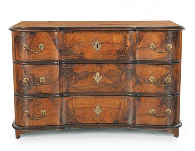 Baroque chest of drawers, - Furniture