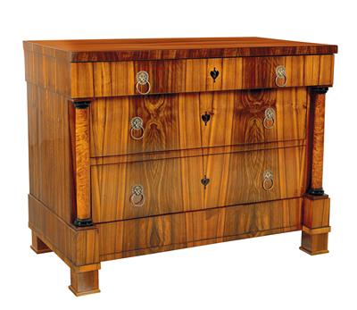 Biedermeier Kommode, - Möbel und dekorative Kunst