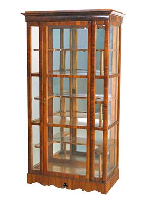 Small Biedermeier vitrine, - Furniture