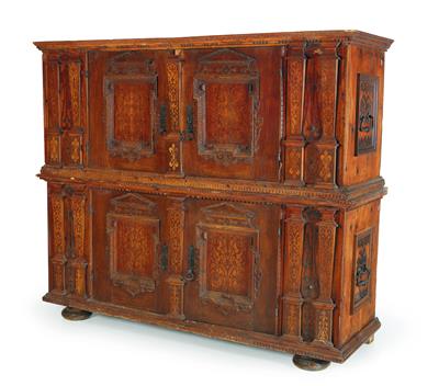 Provincial double cabinet, - Mobili