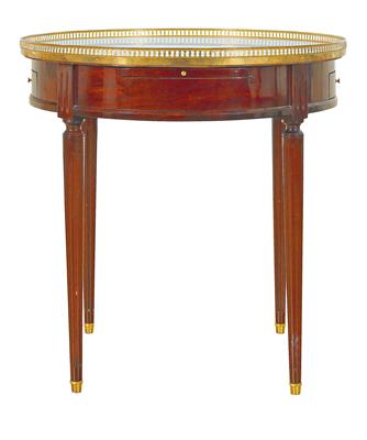 Round salon table, - Furniture