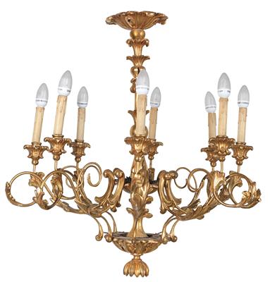 Biedermeier salon chandelier, - Mobili e arti decorative