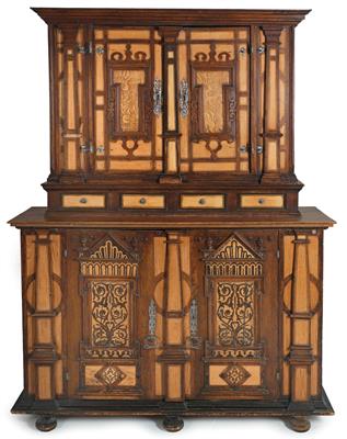 Double cabinet, - Furniture and the decorative arts