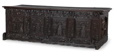Early Baroque coffer, - Mobili e arti decorative