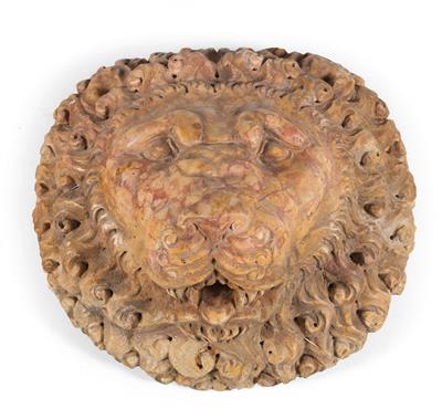 Imposing lion’s head, - Furniture and the decorative arts