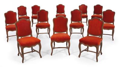 Set of twelve chairs - Nábytek, koberce