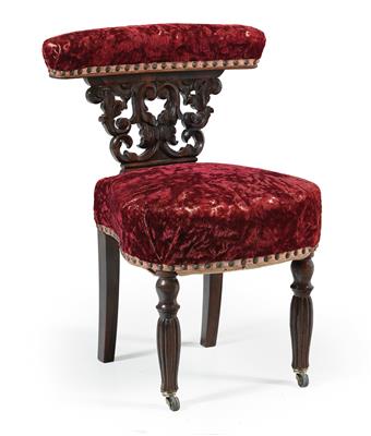 Chair, so-called Voyeuse (Voyelle), - Nábytek, koberce
