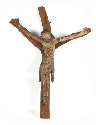 Gothic Fork Crucifix, - Castle Schwallenbach - Collection Reinhold Hofstätter (1927- 2013)