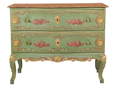 Italian Baroque Commode, - Castle Schwallenbach - Collection Reinhold Hofstätter (1927- 2013)