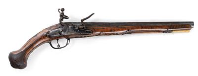 Flintlock Pistol, - Castle Schwallenbach - Collection Reinhold Hofstätter (1927- 2013)