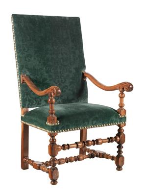 Baroque armchair, - Nábytek, koberce