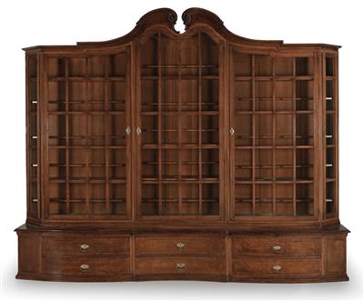 Large bookcase or library vitrine, - Mobili