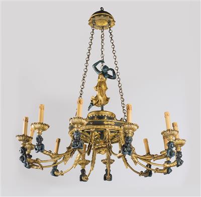 Large chandelier, - Nábytek, koberce