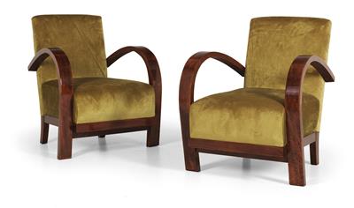 Pair of armchairs, - Mobili
