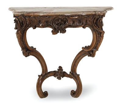 Rococo console table, - Nábytek, koberce