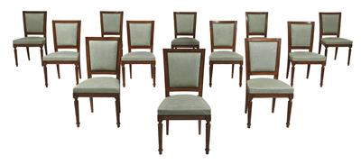 Set of 12 chairs, - Nábytek, koberce
