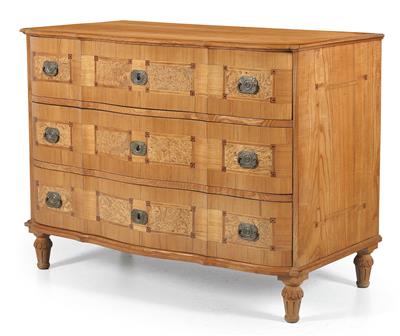 Late Baroque chest of drawers, - Nábytek, koberce