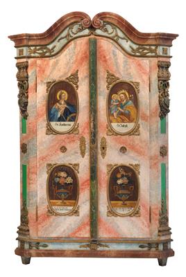 Bavarian rustic cabinet, - Rustikální nábytek