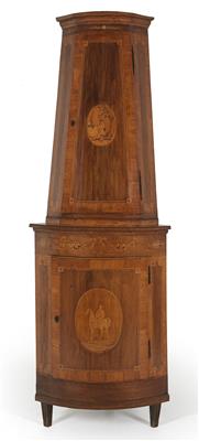 Neo-Classical corner cabinet, - Rustikální nábytek
