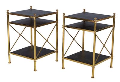 Two side tables, - Selected by Hohenlohe