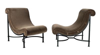 Zwei Lounge-Sessel, - Selected by Hohenlohe