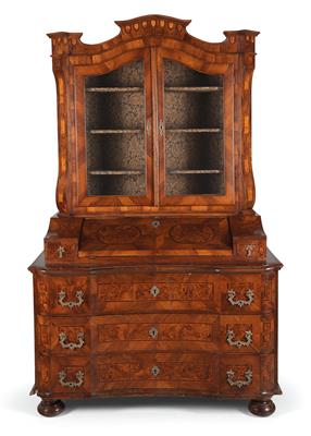 Bureau cabinet, - Furniture and Decorative Art