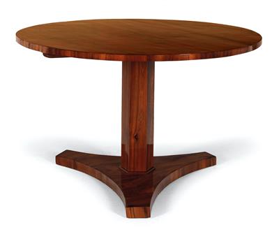 Large Biedermeier table, - Nábytek