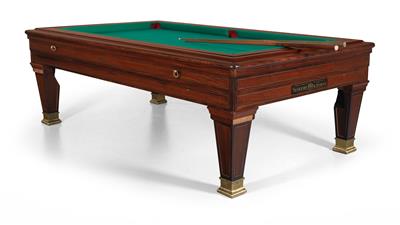 Turn-top billiards table, - Mobili e arti decorative