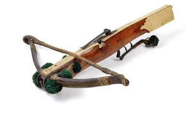 A Baroque child’s crossbow, - Collection Reinhold Hofstätter