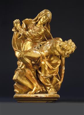 Matthias Steinl (Salzburg 1644 - 1727 Wien) zugeschrieben, Pietà - Sammlung Reinhold Hofstätter