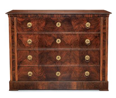 Biedermeier Schreibkommode, - Möbel und dekorative Kunst