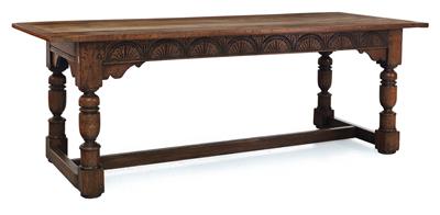 Provincial rectangular Baroque table, - Furniture and Decorative Art