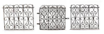 Three-part iron trellis, - Mobili rustici